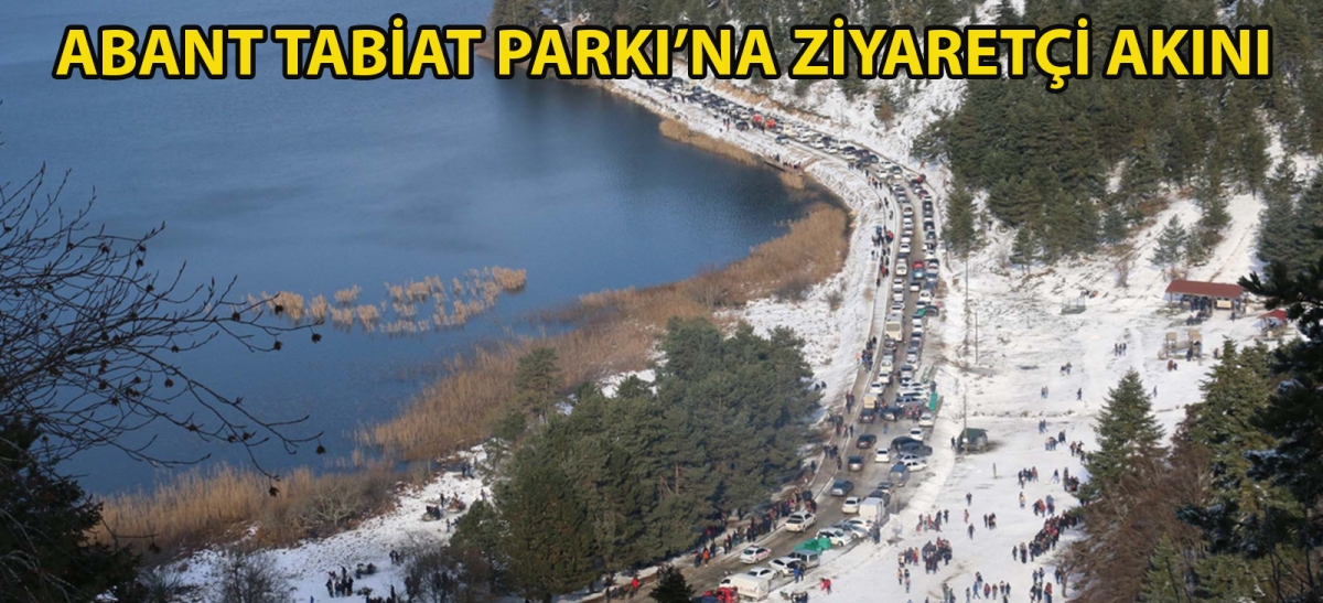 Abant Tabiat Parkı'na ziyaretçi akını