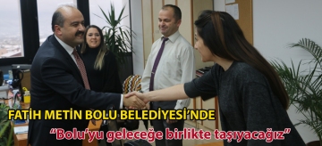 Fatih Metin, Bolu Belediyesi'nde