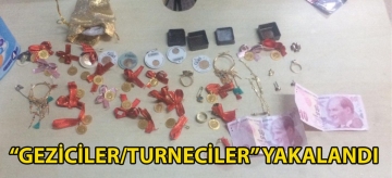 "Geziciler/turneciler" yakalandı