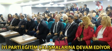 İyi Parti Eğitim Çalışmalarına Devam Ediyor
