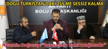 Nurettin Doğanay: "Burası Sizin Baba Ocağınızdır"