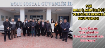 TANJU ÖZCAN: ‘'ÇOK GÜZEL BİR BOLU OLUŞTURMAK İÇİN BİZ HAZIRIZ ''