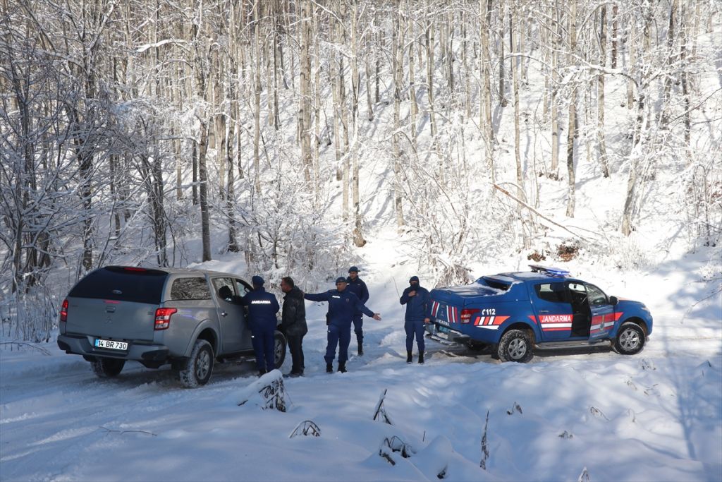 Almanya'dan gelen ihbar üzerine Bolu Dağı'nda arama çalışması başlatıldı