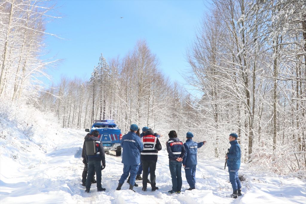 Almanya'dan gelen ihbar üzerine Bolu Dağı'nda arama çalışması başlatıldı