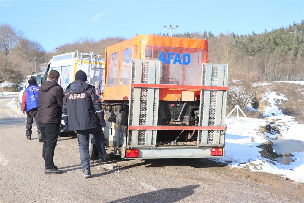 Almanya'dan gelen ihbar üzerine Bolu Dağı'nda başlatılan arama çalışması tamamlandı