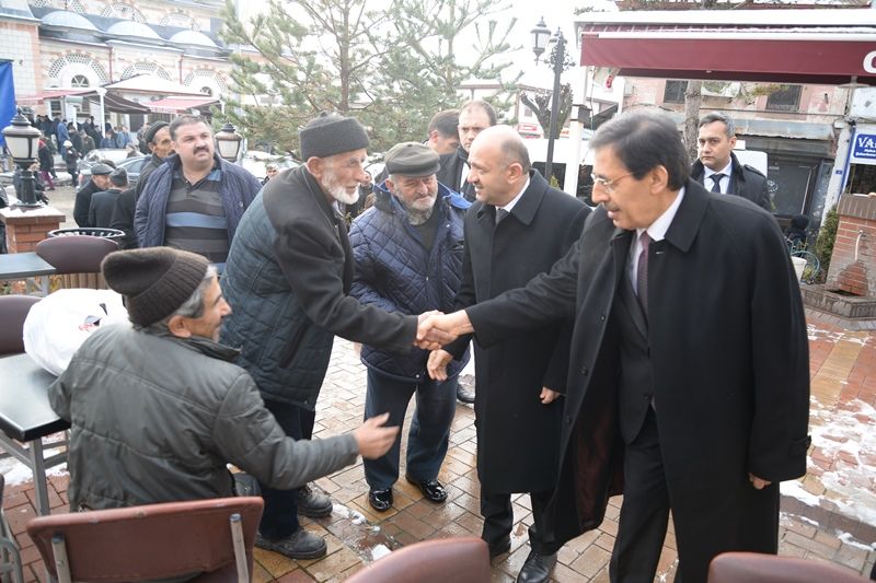 BAKAN IŞIK VE VALİ ÜMİT VATANDAŞLARIN TALEP VE İSTEKLERİNİ DİNLEDİ