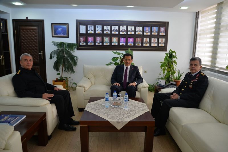 İL JANDARMA KOMUTANLIĞI ZİYARET EDİLEREK BRİFİNG ALINDI