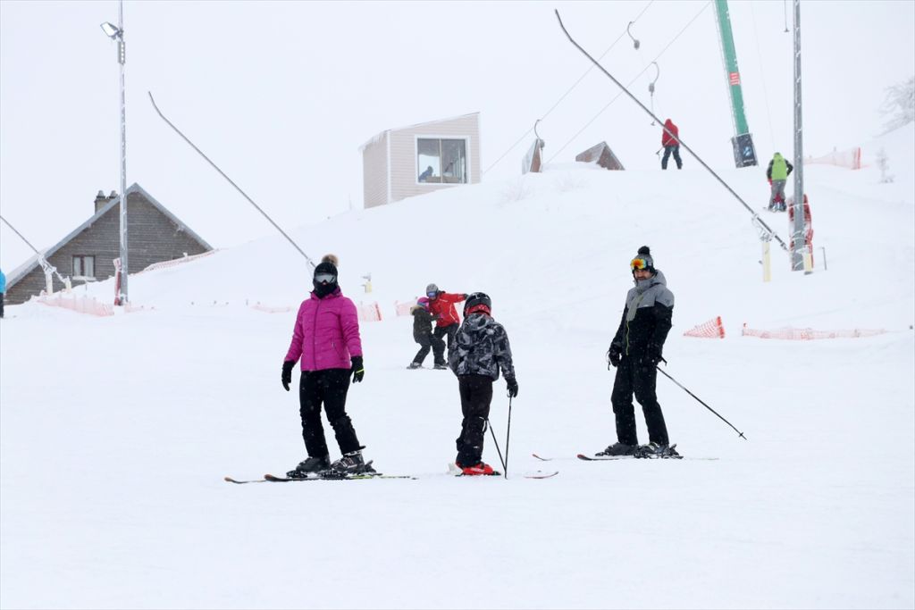 Kartalkaya yılbaşında misafirlerini 