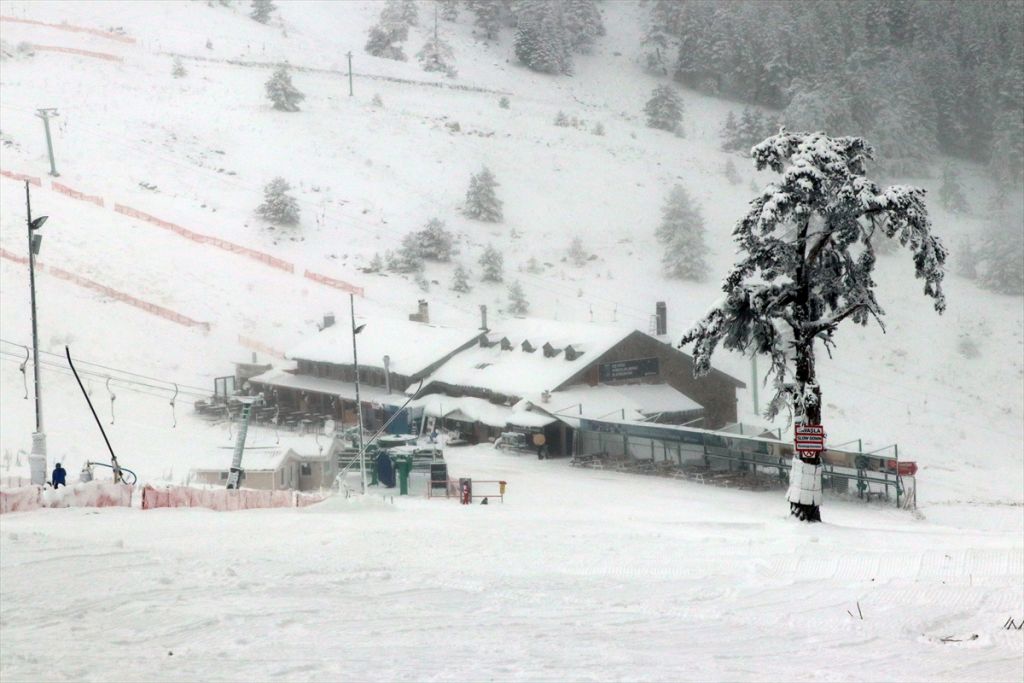 Kartalkaya'da kayak sezonu açıldı