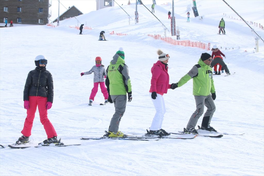 Kartalkaya'da otellerde doluluk oranı yüzde 100'e ulaştı
