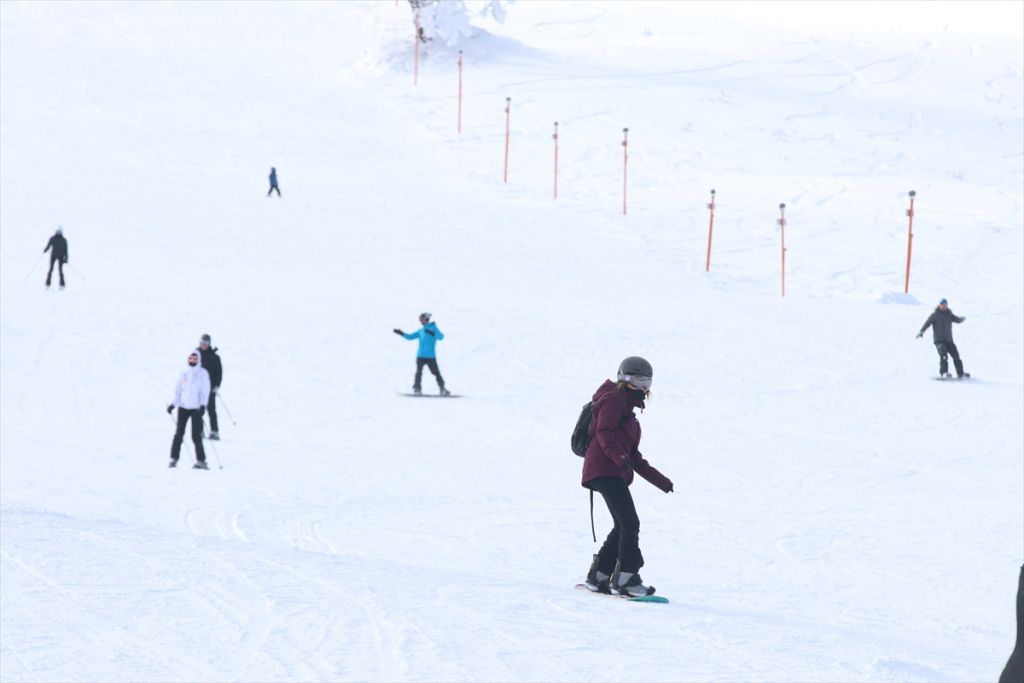 Kartalkaya'da otellerde doluluk oranı yüzde 100'e ulaştı