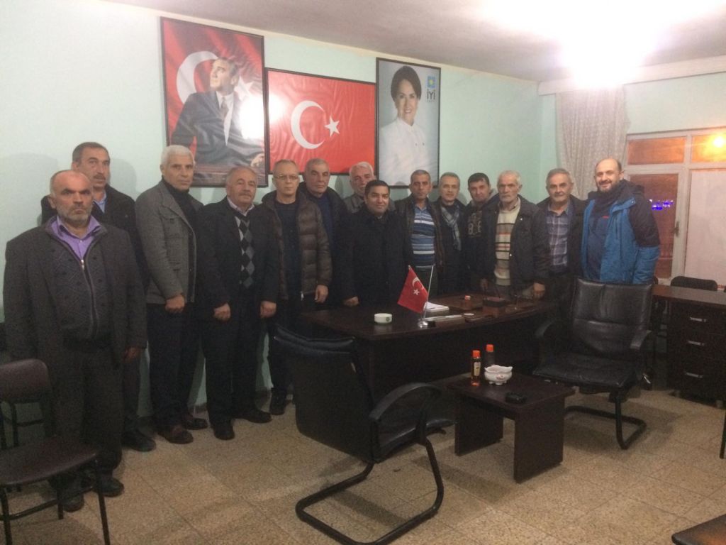 ÖRNEKBAŞ İYİ PARTİ TAŞKESTİ TEŞKİLATINI ZİYARET ETTİ