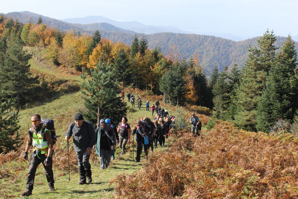 Tabiatın Kalbi'nde "doğa yürüyüşleri"ne büyük ilgi