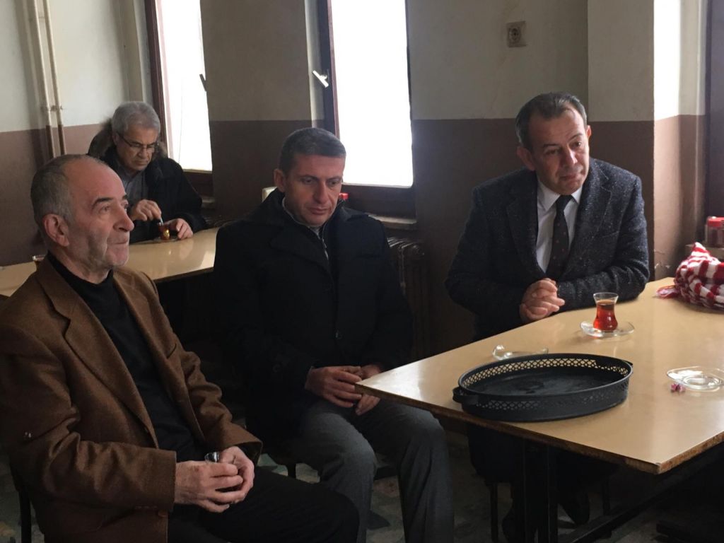 TANJU ÖZCAN ORGANİZE SANAYİ BÖLGESİNDEYDİ