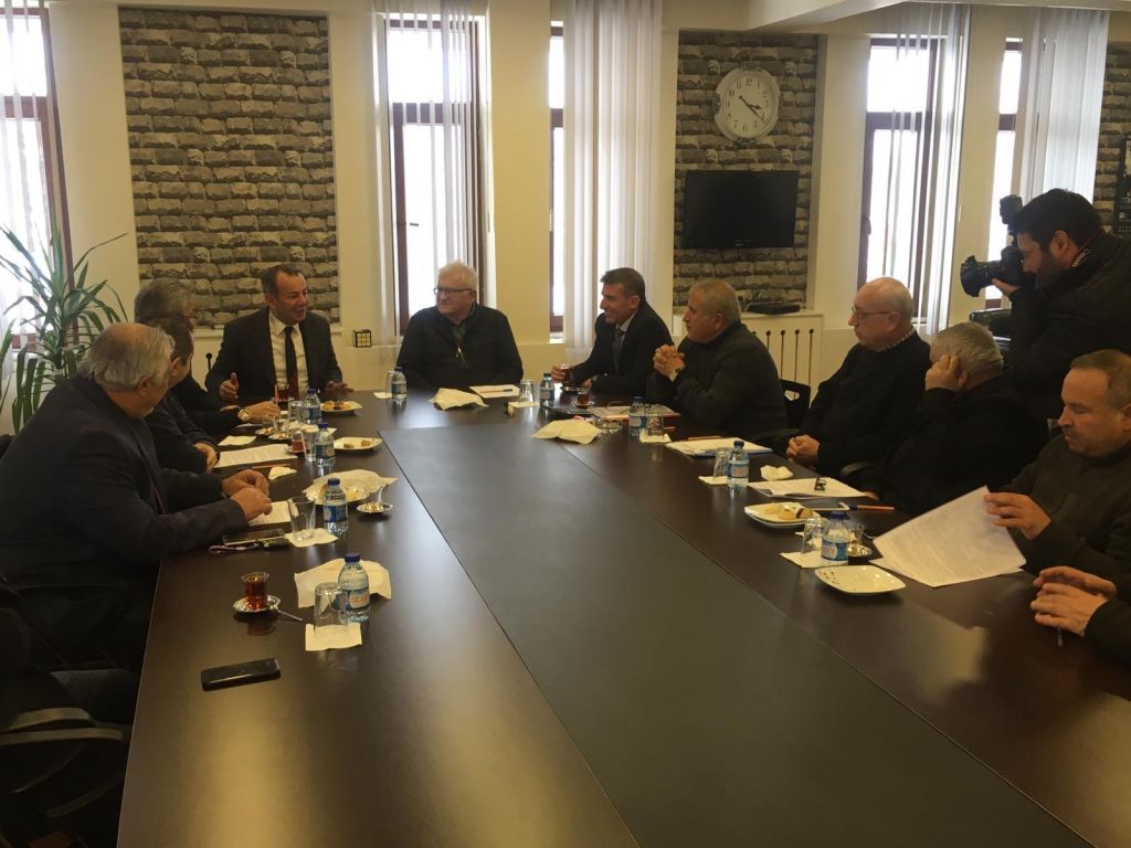 TANJU ÖZCAN ORGANİZE SANAYİ BÖLGESİNDEYDİ