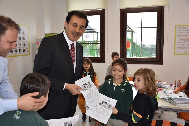 VALİ ÜMİT OKUL ZİYARETLERİNE DEVAM EDİYOR