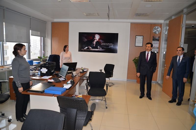 VALİ ÜMİT'TEN BOLU TSO'YA ZİYARET