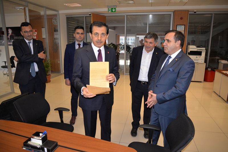 VALİ ÜMİT'TEN BOLU TSO'YA ZİYARET