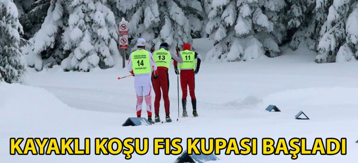 Kayaklı Koşu FIS Kupası başladı