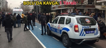 Bolu'da kavga: 1 yaralı