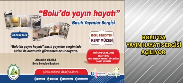 ‘Bolu'da Yayın Hayatı' Sergisi açılıyor