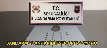 Jandarmadan tarihi eser operasyonu