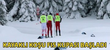 Kayaklı Koşu FIS Kupası başladı
