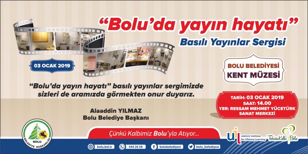 ‘Bolu'da Yayın Hayatı' Sergisi açılıyor