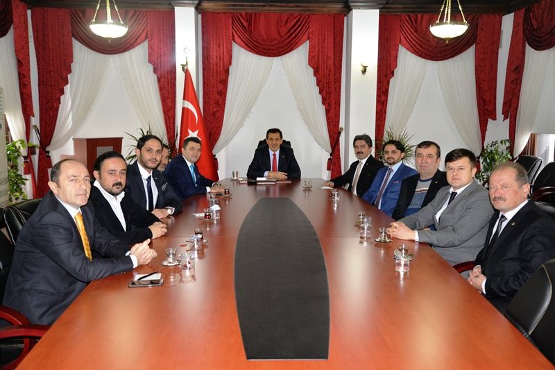 GEREDE TSO YÖNETİMİNDEN VALİ ÜMİT'E ZİYARET