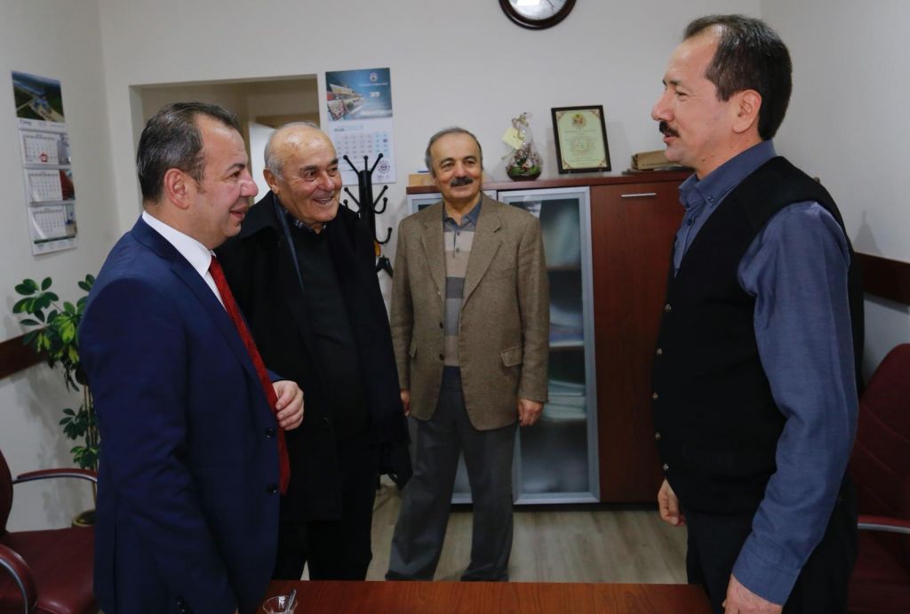 ÖZCAN ZİYARETLERE DEVAM EDİYOR