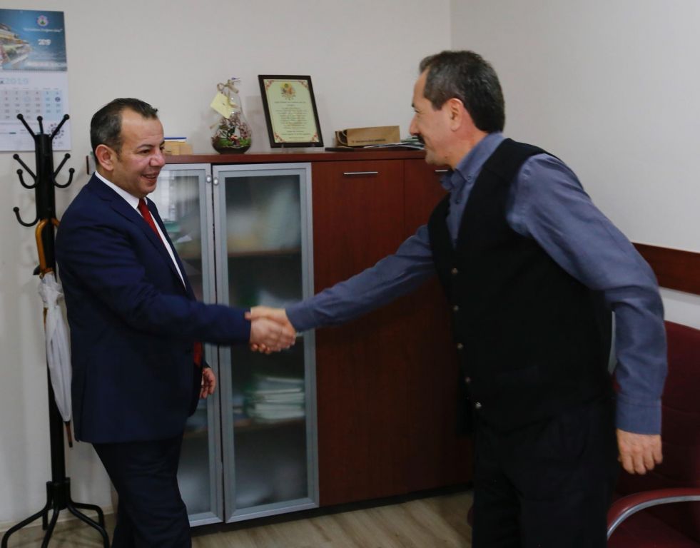 ÖZCAN ZİYARETLERE DEVAM EDİYOR