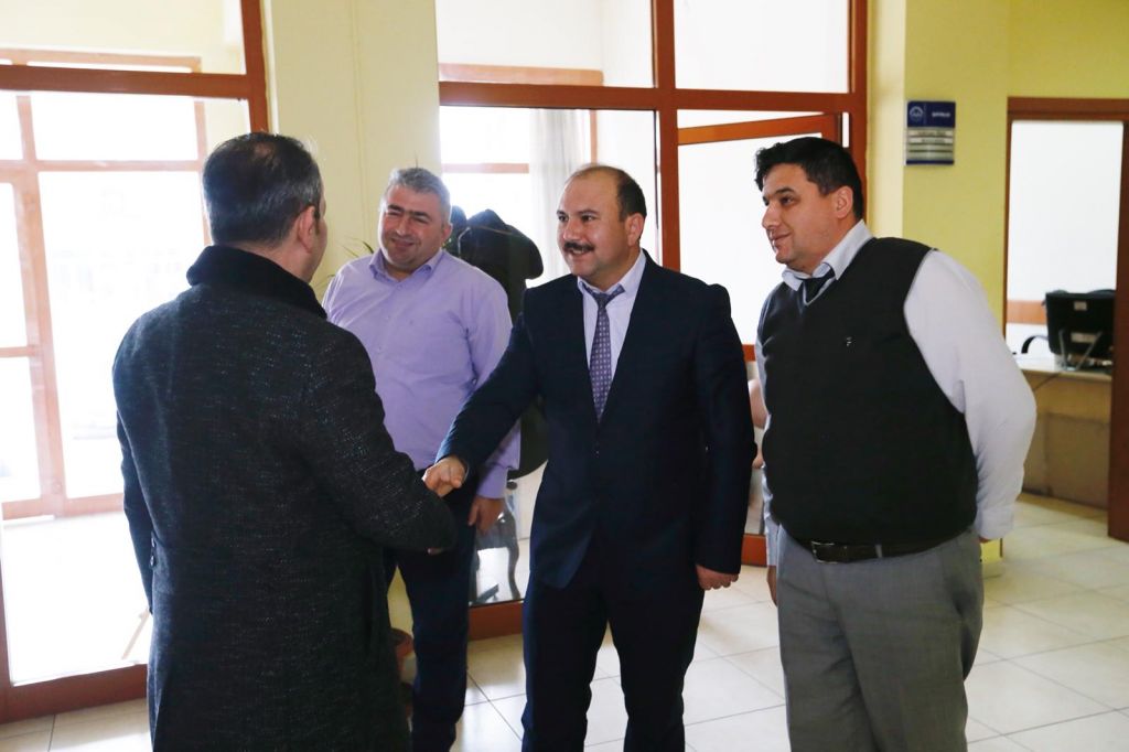 ÖZCAN ZİYARETLERE DEVAM EDİYOR