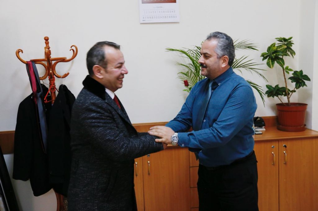 ÖZCAN ZİYARETLERE DEVAM EDİYOR