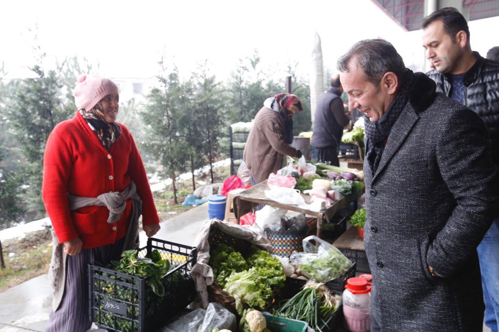 PAZAR YERLERİNDE SOĞUĞA ÖNLEM