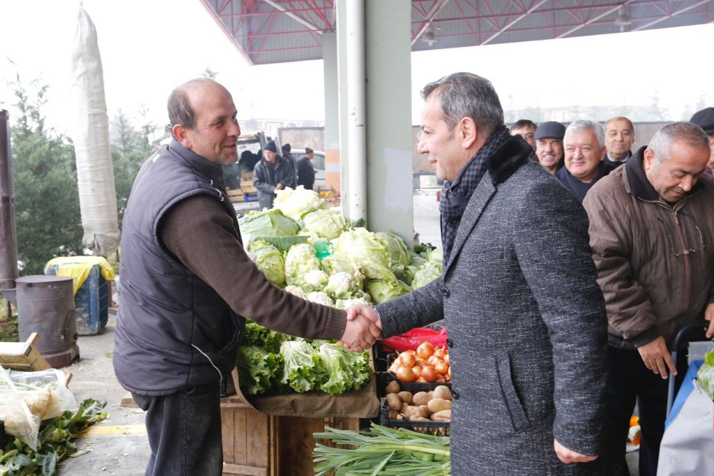 PAZAR YERLERİNDE SOĞUĞA ÖNLEM