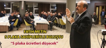 FATİH METİN S PLAKA SAHİPLERİYLE BULUŞTU