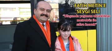 FATİH METİN'E SEVGİ SELİ