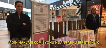 KADIN HAKLARI KOMİSYONU'NDAN FARKLI BİR ETKİNLİK