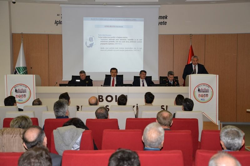 SEÇİM GÜVENLİĞİ TOPLANTISI YAPILDI