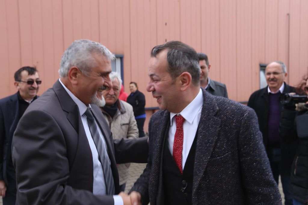 TANJU ÖZCAN ÇALIŞMALARINA DEVAM EDİYOR