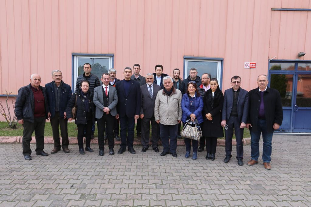 TANJU ÖZCAN ÇALIŞMALARINA DEVAM EDİYOR