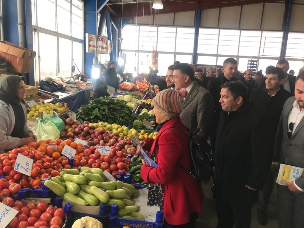 İyi Parti Bolu İl Başkanlığı seçim yolculuğuna Gerede'den başladı