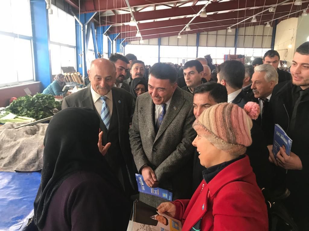 İyi Parti Bolu İl Başkanlığı seçim yolculuğuna Gerede'den başladı