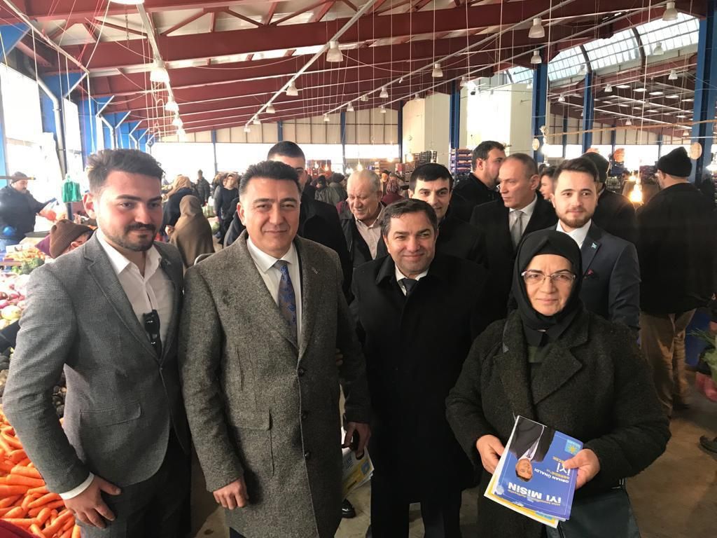 İyi Parti Bolu İl Başkanlığı seçim yolculuğuna Gerede'den başladı