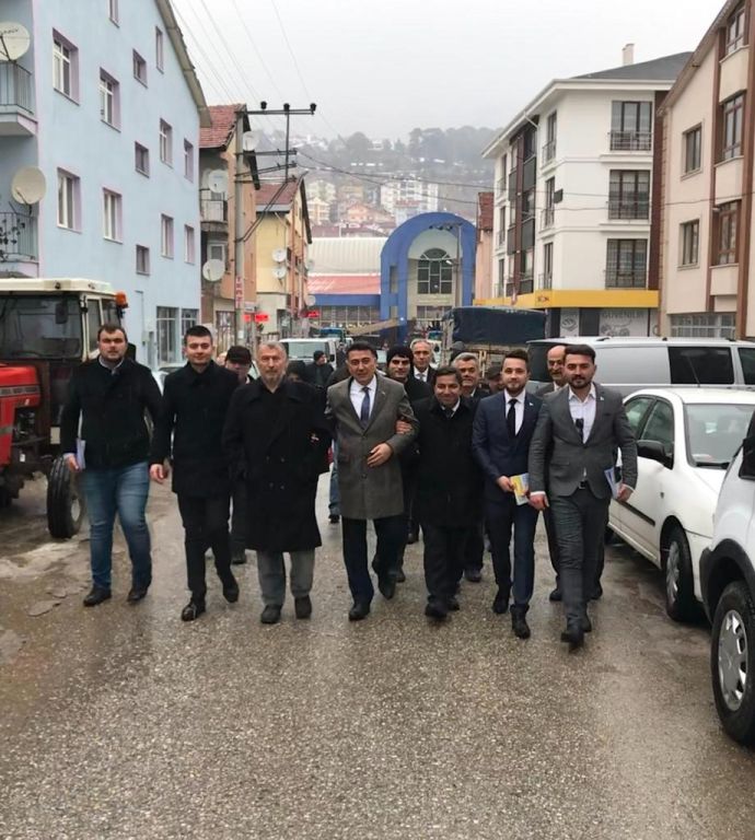 İyi Parti Bolu İl Başkanlığı seçim yolculuğuna Gerede'den başladı