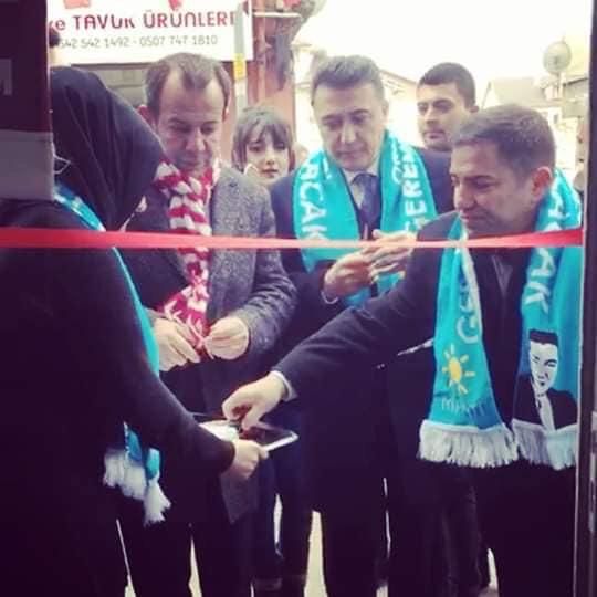 İyi Parti Gerede Belediye Başkan Adayı Orhan Ünaldı'nın Seçim İrtibat Bürosu açıldı
