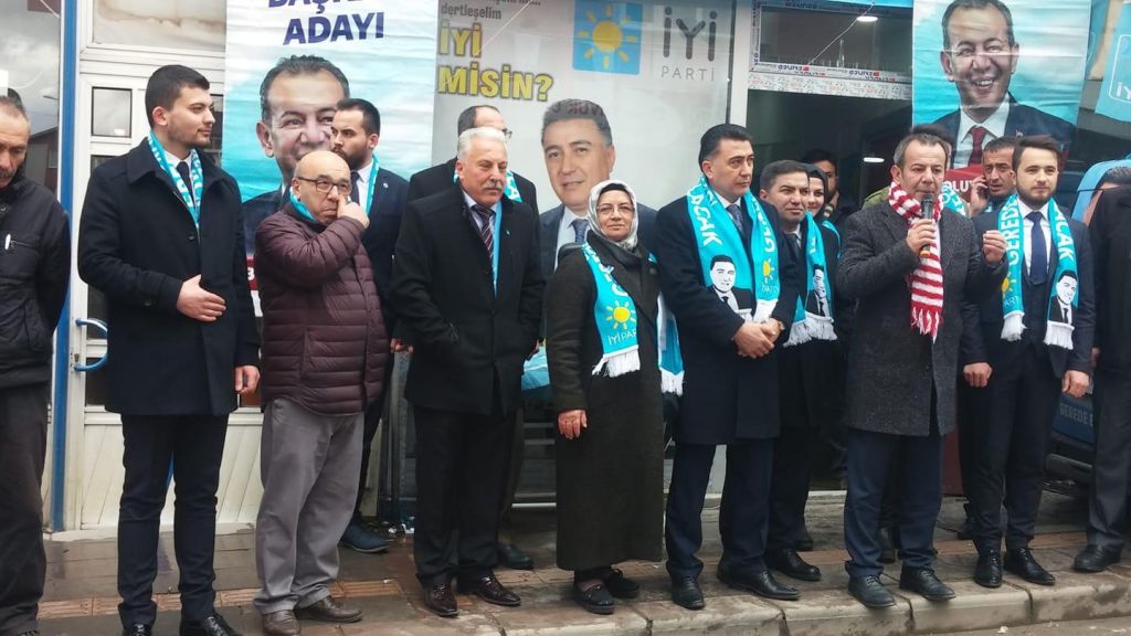 İyi Parti Gerede Belediye Başkan Adayı Orhan Ünaldı'nın Seçim İrtibat Bürosu açıldı