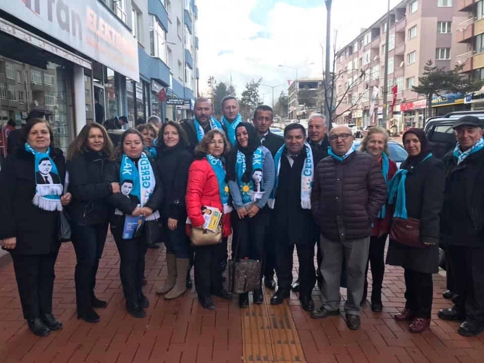 İyi Parti Gerede Belediye Başkan Adayı Orhan Ünaldı'nın Seçim İrtibat Bürosu açıldı