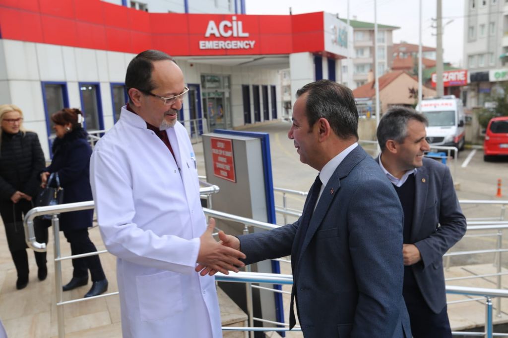 TANJU ÖZCAN 14 MART TIP BAYRAMI'NI KUTLADI