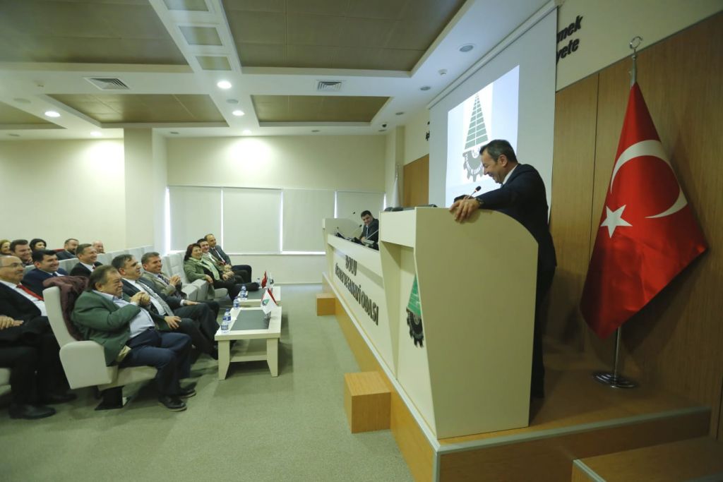 TANJU ÖZCAN TSO MECLİS TOPLANTISINA KATILDI